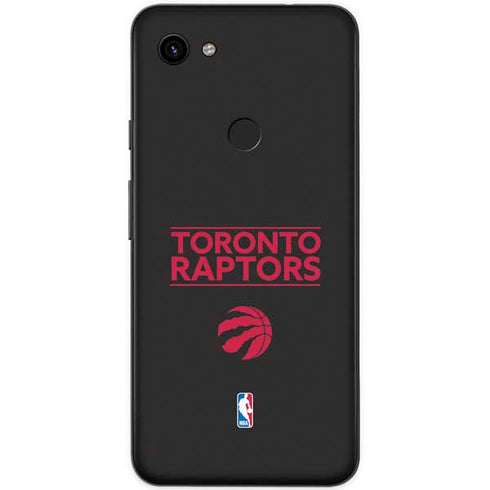NBA Toronto Raptors Standard - Black Google Pixel 3a XL Skin